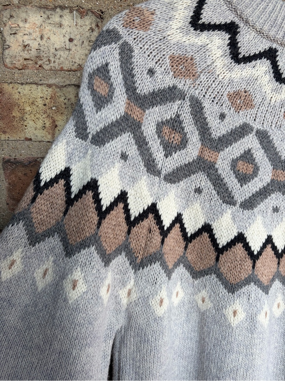 Sundance Fair Isle Cotton Sweater - Picture 7 of 10